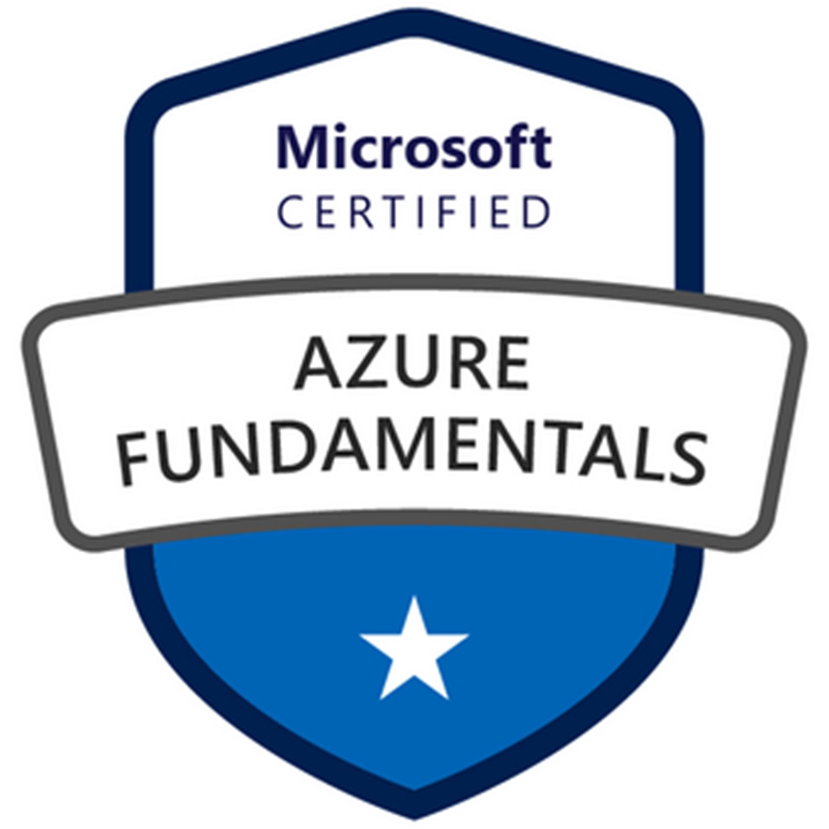 Microsoft Certified - Azure Fundamentals.